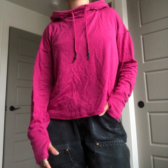 JoyLab Tops - Joy Lab Women’s Cropped Hooded Sweatshirt